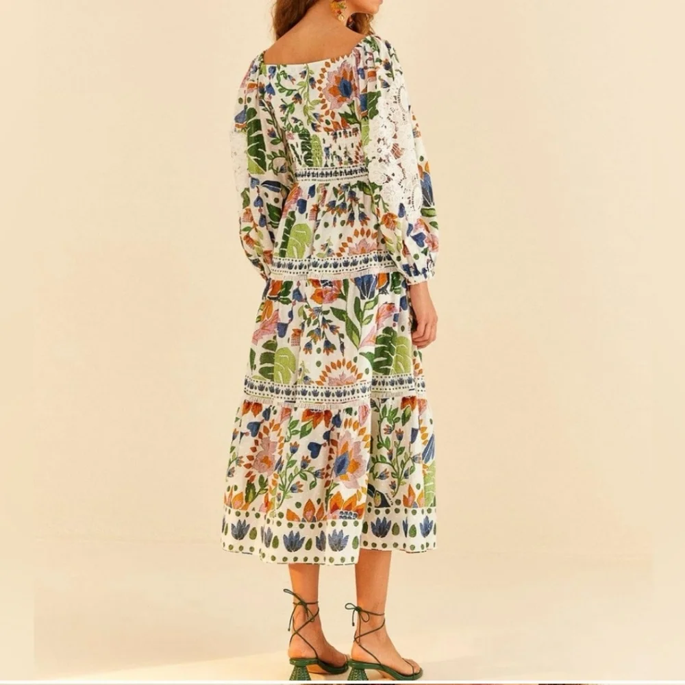 Farm Rio Garden Dress - Picture 3 of 7